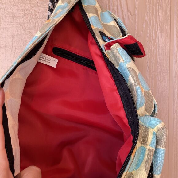 KAVU Women's Rope Sling Bag Floral Crossbody Backpack hiking hippie adventure - Picture 6 of 9